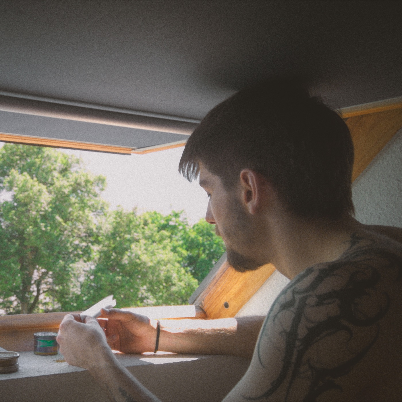 Jib am Fenster